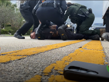 Detención violenta en Florida: joven documenta abuso de agentes fronterizos