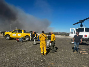Incendio forestal en la Tecate–Mexicali afecta 200 hectáreas y es considerado de atención especial