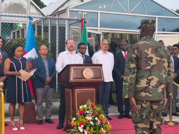 México refuerza apoyo a Haití con entrenamiento militar y equipo de protección