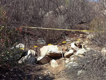 Encuentran restos humanos durante operativo en Real del Castillo, Ensenada