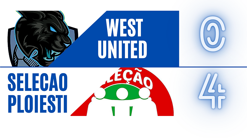 13 - West United - Selecao Ploiesti