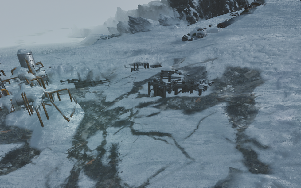 Constructing an oil extractor in Frostpunk 2