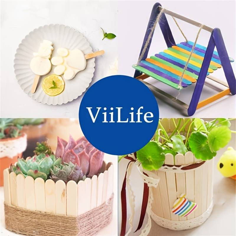 Thumbnail: 500PCS Woman Wooden Hair Removal Stick Disposable Depilation Spatula Wax Sticks 