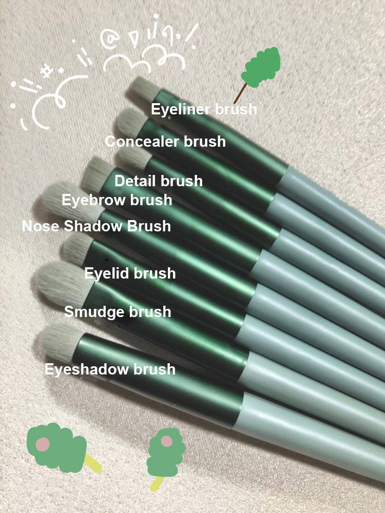 Thumbnail: 13 PCS Makeup Brushes Set Eye Shadow Foundation Women Cosmetic Brush Eyeshadow B