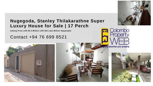 Nugegoda, Stanley Thilakarathne Super Luxury House for Sale | 17 Perch