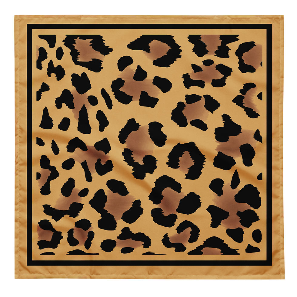Thumbnail: All-over Print Bandana - Leopard Print