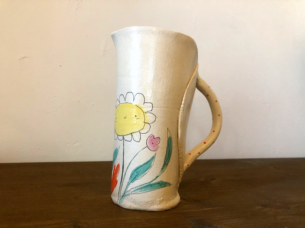 Miniatura: Jarrita y dos vasos Tardes de paseo