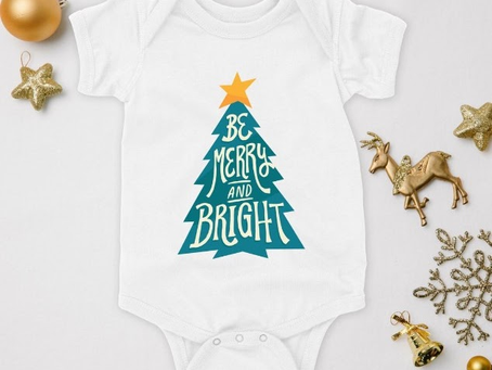 The Christmas Babygrow: A Cute and Cozy Outfit for Your Little One!
