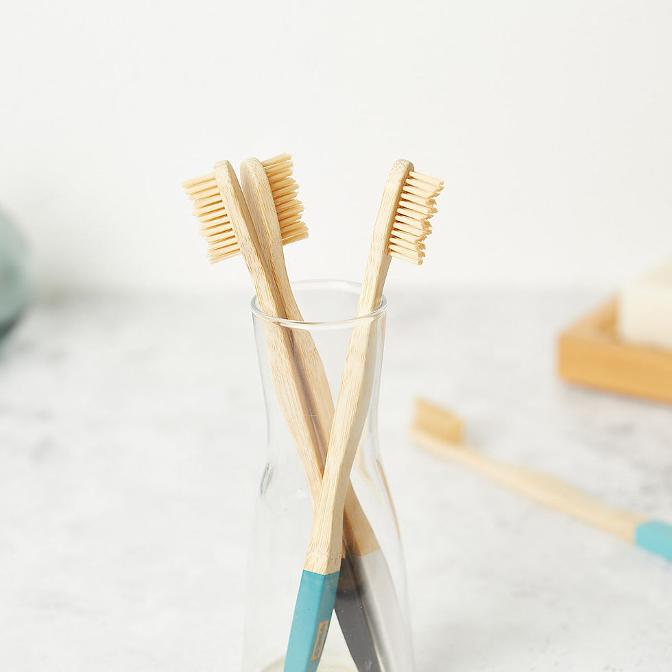 Thumbnail: Bamboo Toothbrushes | Natural Toothbrush Set of 4