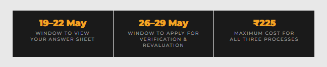 CBSE Revaluation 2026: Important Dates
