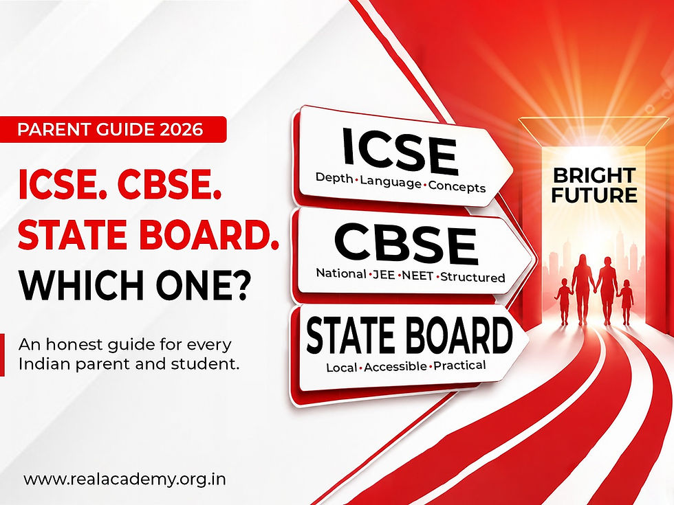 ICSE vs CBSE vs State Board
