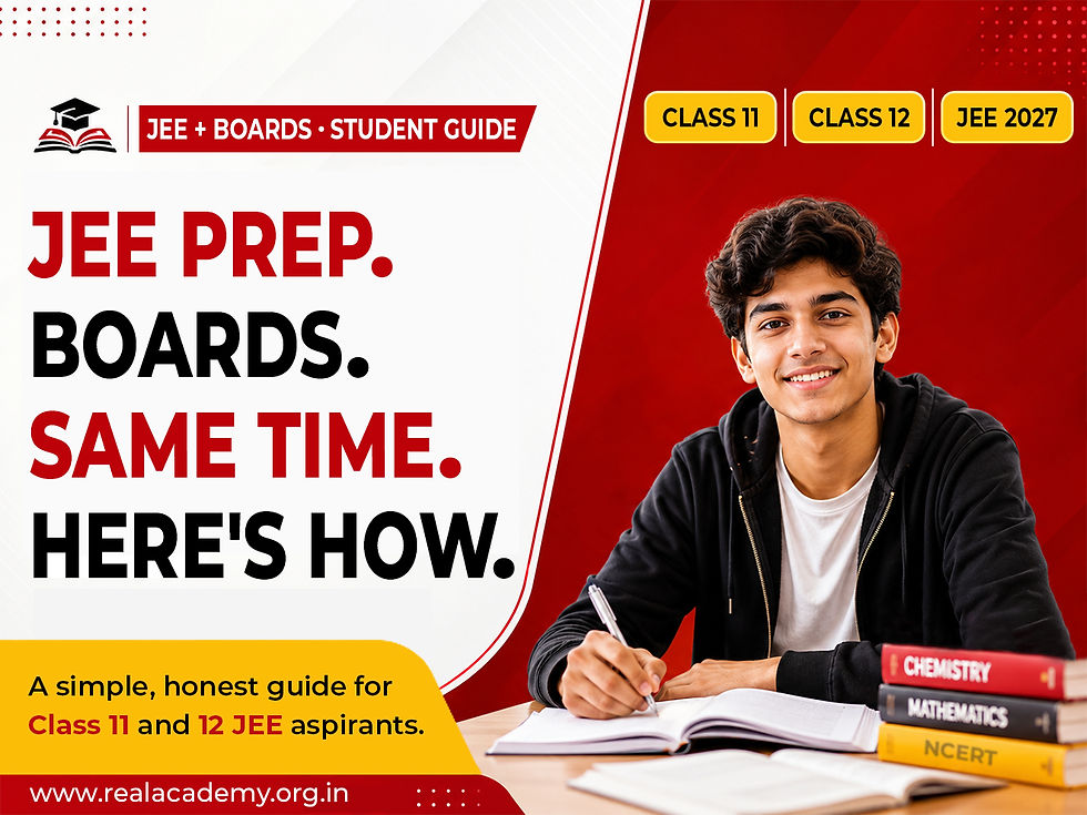 JEE Preparation While Managing Class 11 and 12 Boards — What Students and Parents Actually Need to Know