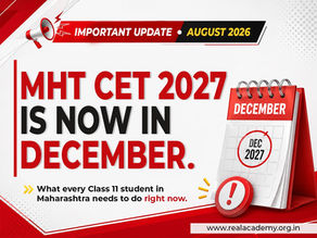 MHT CET 2027 Is Now in December. Here Is What Every Class 11 Student in Maharashtra Needs to Do Right Now.