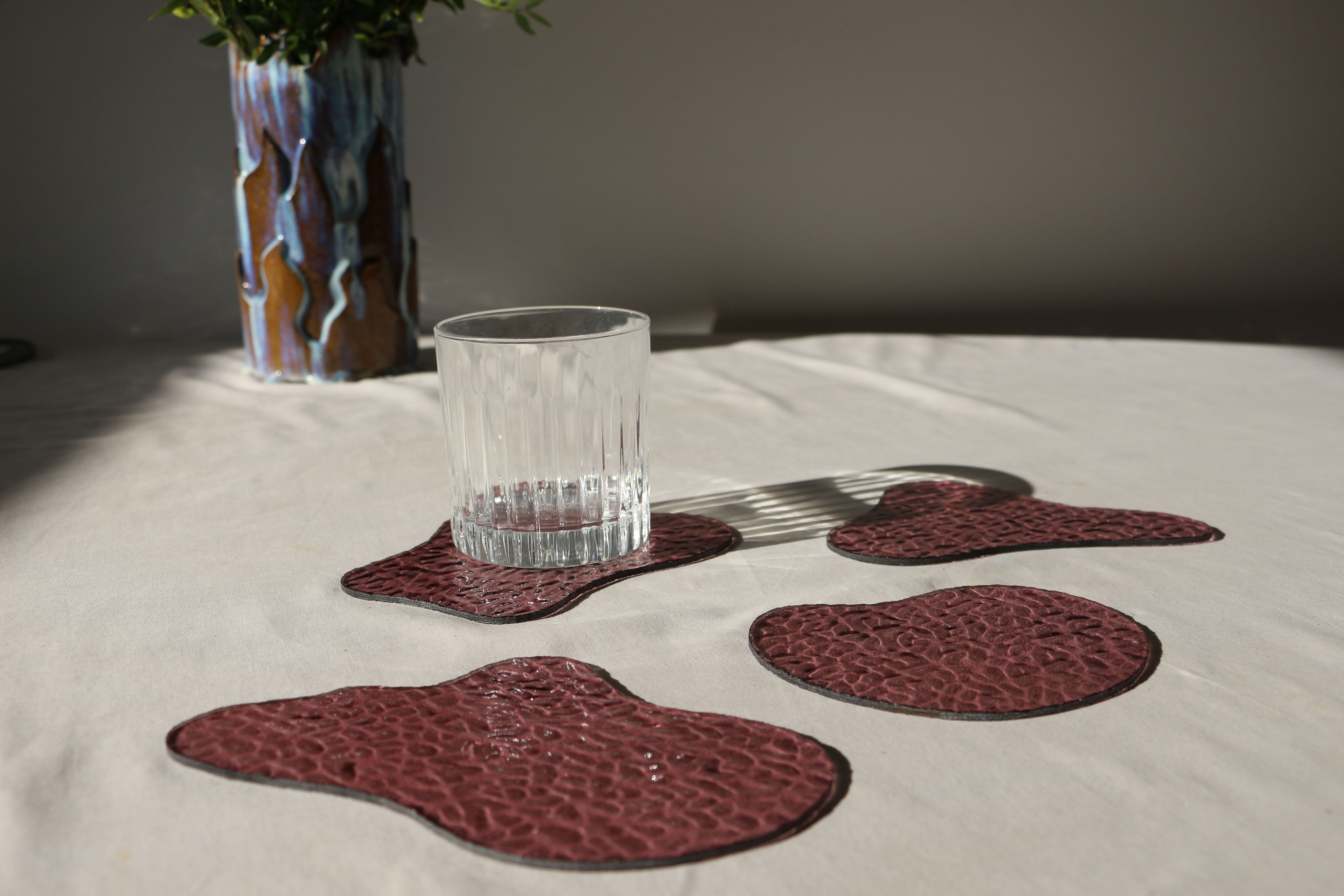 Décoration de table Violet - Rose