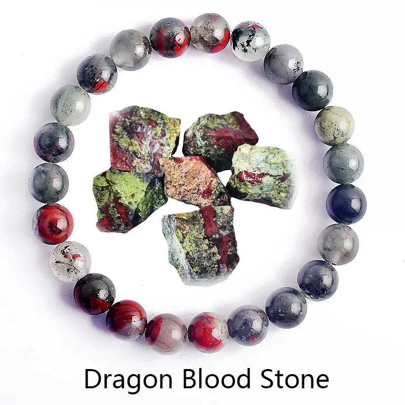 Thumbnail: Natural Flower Green Gemstone & Tiger Eye Bracelet: Healing Energy