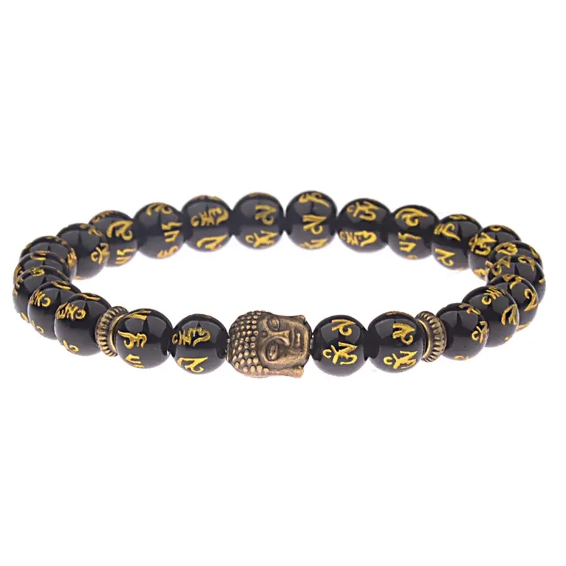Thumbnail: onian Mystique: The Timeless Weathering Agate Protector Bracelet