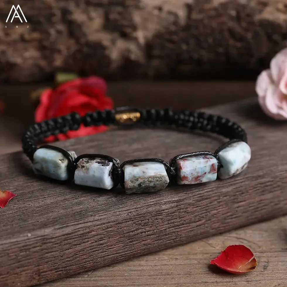 Thumbnail: RadiantGuard: Natural Black Tourmaline EMF Shield Bracelet
