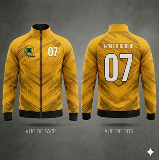 Spécialiste de la veste de sport personnalisée, nous proposons la fabrication de vestes en sublimation intégrale pour clubs et associations sportives. Notre technique de marquage textile par sublimation permet une personnalisation totale de vos vestes de survêtement : intégration de logos sponsors illimités, motifs géométriques complexes et couleurs pantone précises.
La veste sublimée est la solution idéale pour le textile club (football, tennis, cyclisme, esport) car elle garantit une impression inaltérable qui ne craquelle pas au fil du temps. Optimisez l'image de votre équipe avec un équipementier sur mesure offrant des vestes zippées personnalisées haute performance. Tissu technique polyester, coupe ergonomique et design 100% sur mesure pour une identité visuelle forte. Commandez vos vestes d'équipe personnalisées avec sublimation textile haute définition pour un rendu professionnel et durable.