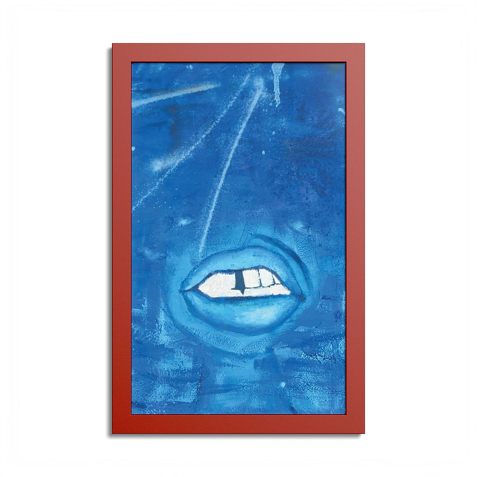 Thumbnail: Overstimulated Colored Frame Art Print