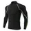 Miniatura: Men Bodybuilding Sport T-Shirt Quick Dry Running Shirt Long Sleeve Compression