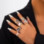 Thumbnail: Rebel Charm Vintage Ring Set