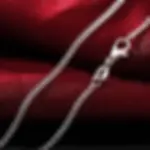 Silver Flow Chain Necklace