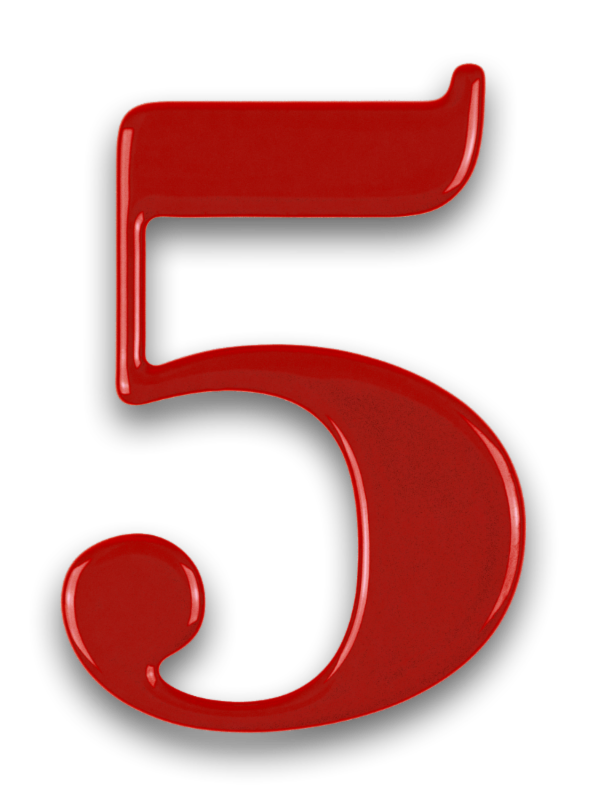 Пятерка рисунок для детей