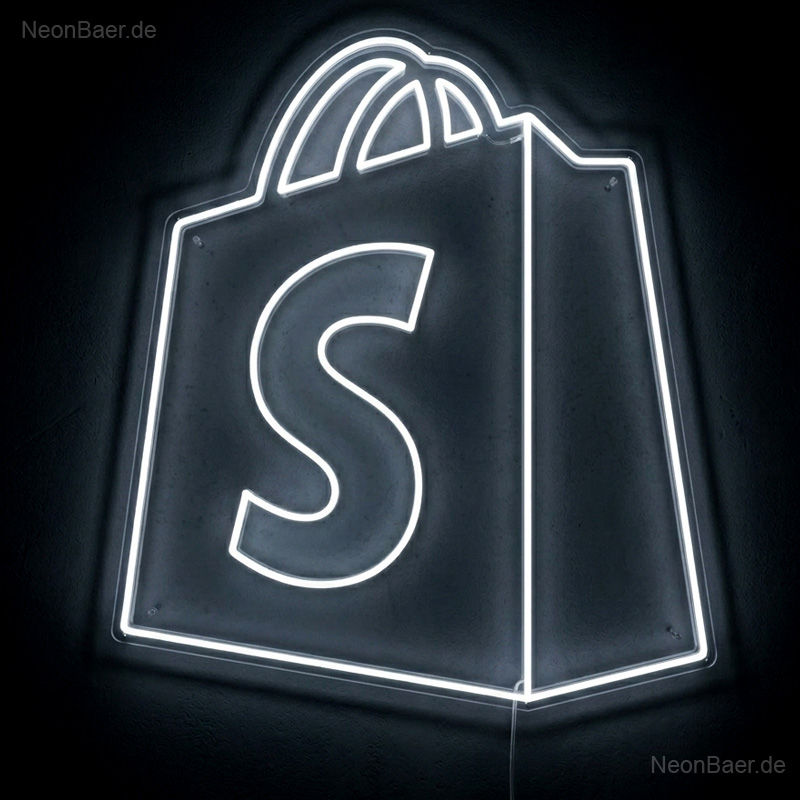 Shopify Neonlogo LED-Neon Leuchtreklame