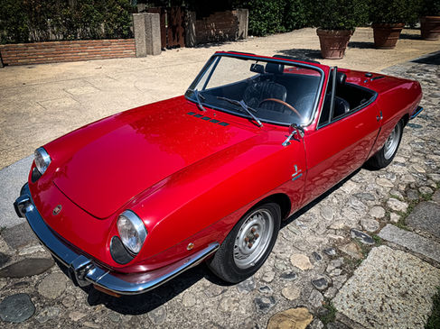 FIat 850 Spider Noleggio Auto Matrimonio Wedding Destination Italy Milano Como Lecco Monza