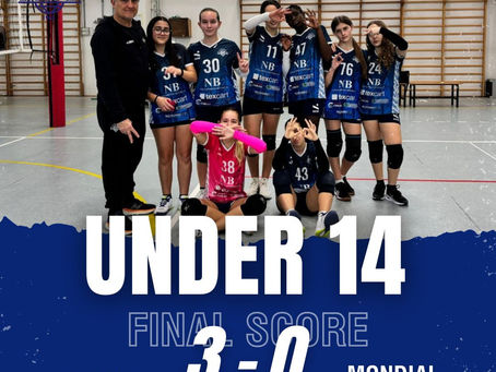 Under 14 CSI Basser-Mondial Cermag 3-0