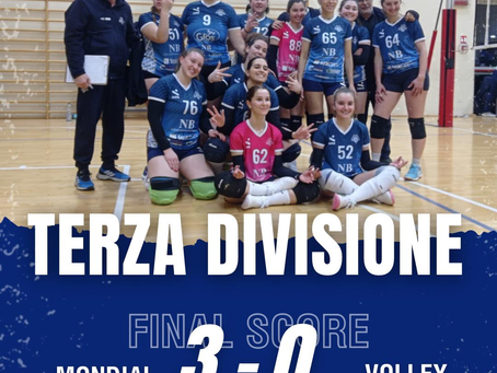 Terza divisione: Mondial-Volley Modena 3-0