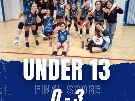 U13: UNIVOLLEY - MONDIAL 0-3