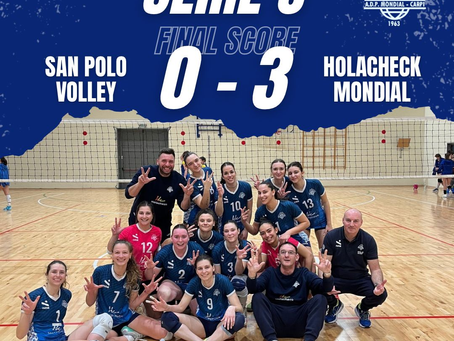 Serie C: SAN POLO SIMPER PR – HOLACHECK MONDIAL 0-3 (14-25 23-25 21-25)