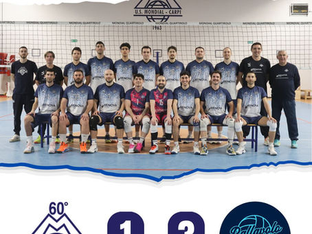 Serie C Maschile: MONDIAL RENOVA – EDIL CAM CAVEZZO 1 / 3