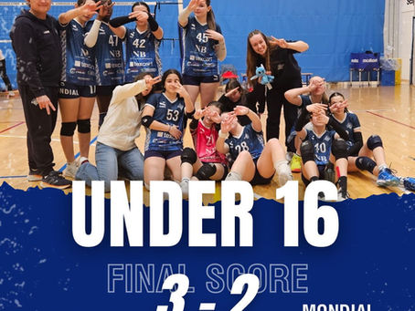 U16 Barani: Univolley / Mondial Cermag