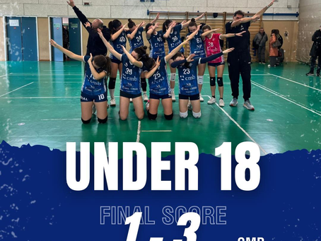 U18: Anderlini - Mondial CMB 1-3 (25-21, 21-25, 20-25, 23-25)