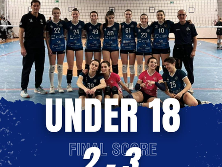 U18: Mondial CMB - Univolley 2-3 (22-25, 25-21, 20-25, 25-16, 11-15)