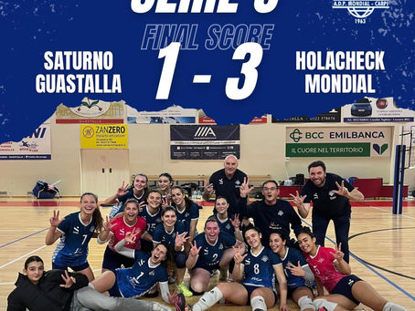 Serie C SATURNO GUASTALLA – HOLACHECK MONDIAL 1-3 