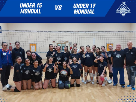 Amichevole tutta mondial tra U15 e U17!