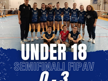 U18 semifinale: Mondial CMB - Corlo 0-3 (12-25, 19-25, 19-25)