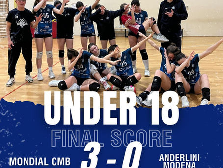 U18 Bevini: Mondial CMB / Anderlini Modena