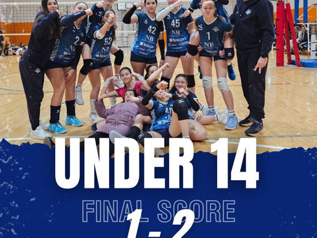 U14 csi: Vivivolley-Mondial NB 1-2 (25/17-25/18-21/25)