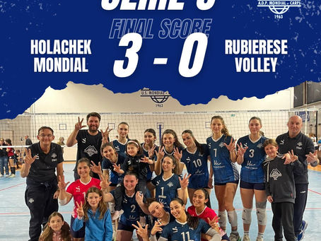 Serie C: HOLACHECK MONDIAL – RUBIERESE VOLLEY 3-0 (25-17 27-25 25-15)