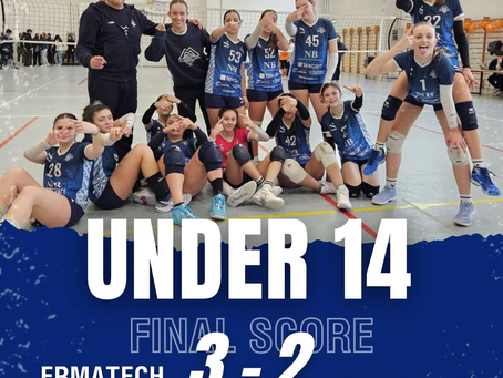 U14 fipav: ERMATECH BASSER - NB MONDIAL 3 - 2 (21/25 25/10 25/21 19/25 15/13)