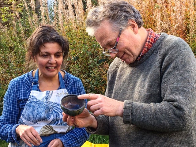 Raku craft course in the Lake District