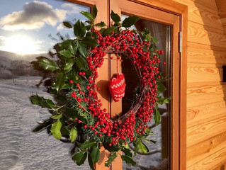 Happy Christmas from Kentmere Farm Pods!