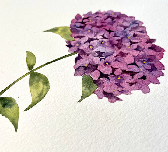 Faire-part personnalisée aquarelle