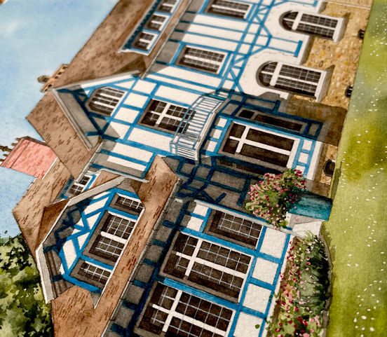 Faire-part personnalisé à l'aquarelle