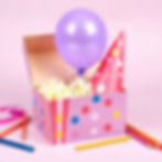 Personalised party box for each of your guests