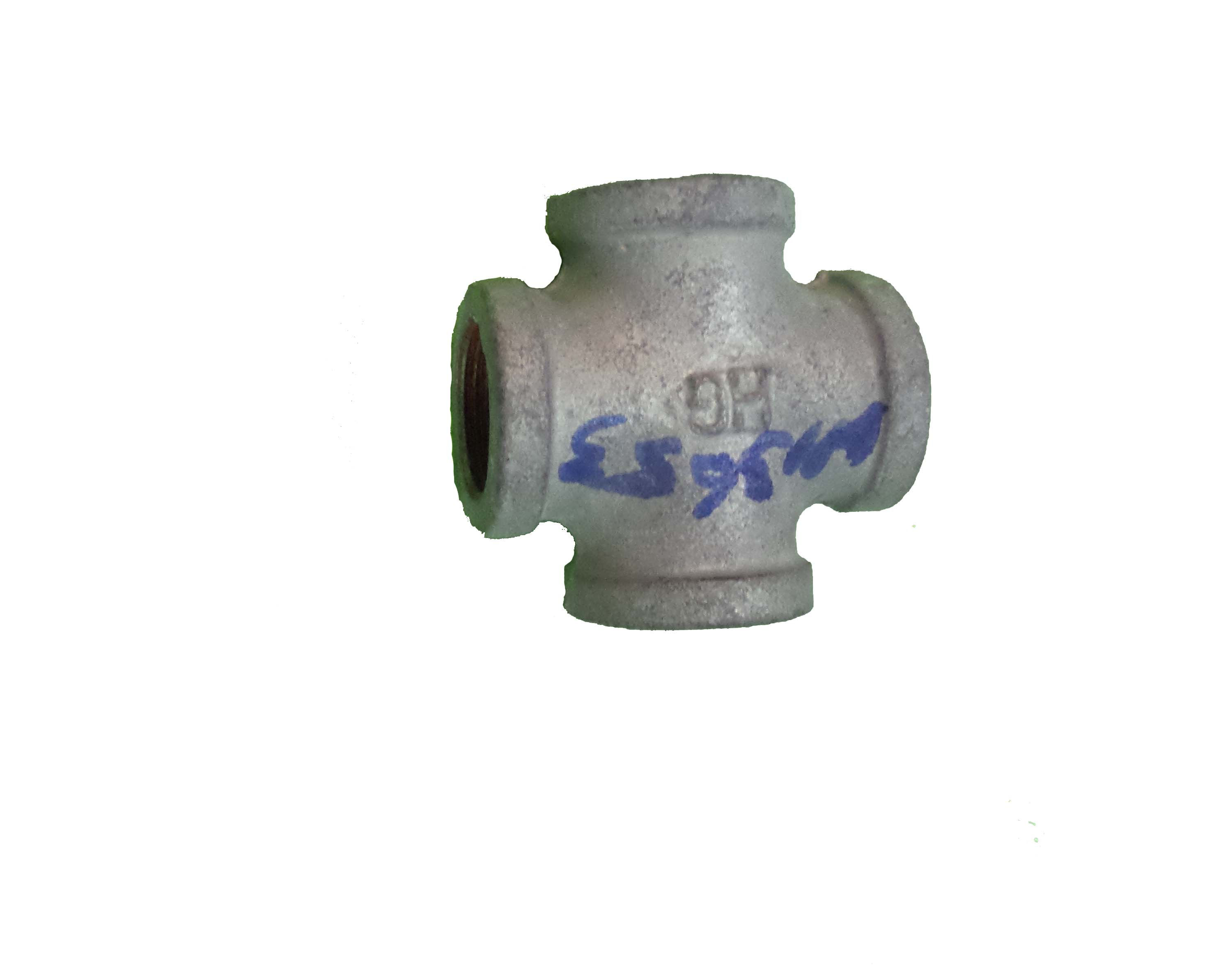 1/2" Galvanized Cross